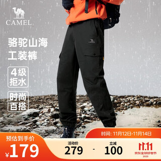 Camel (camel) wang junkai's same style wang zhekaijia overalls men's mountain trend casual pants spring and autumn