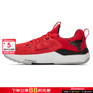 Under armor sports shoes for men and women, new winter ua project rock bsr cushioning and breathable training shoes 3023006-600 45.5
