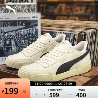 Puma classic retro breathable white shoes for men and women simple versatile casual sneakers caracal 369863