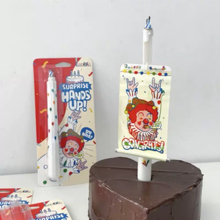 Yusenyi xiaohongshu internet celebrity lotus shaped birthday cake candle children's creative lotus lamp rotating music birthday props congratulations banner candle 1