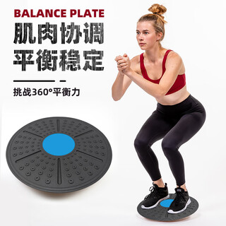 Pauline pesery balance board yoga fitness core strength body coordination training ankle rehabilitation exercises orange black blue pp balance board丨load capacity 250jin jin is equal to 0.5kg