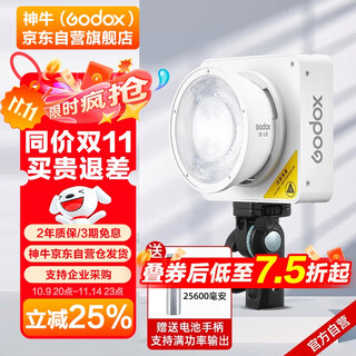 Godox ml100bi photography light dual color temperature adjustable portable night photography light portrait fill light outdoor control room movie video camera light ml100bi official standard configuration