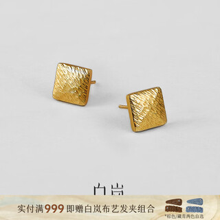 Bai lan new in august mingsha earrings 925 silver earrings women's high-end original light luxury jewelry birthday gift for wife mingsha earrings