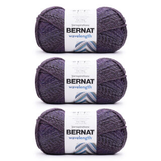 Bernat knitting yarn crochet sweater scarf handmade diy yarn material tanzanite