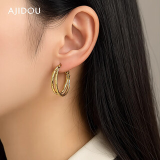 Ajidou ajidou earrings birthday gift for women, fashionable, simple and atmospheric earrings, earrings for girlfriend, for wife