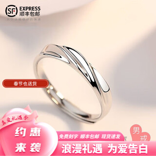 Dr couple ring platinum pt950 diamond men and women, a pair of marriage proposals, birthdays, valentine's day gifts for men and women, single men's ring