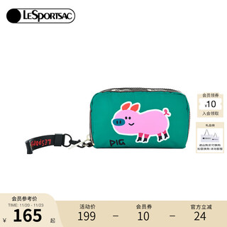 Lesportsac new funny duck joint clutch bag cute cartoon storage bag cosmetic bag gift for girls piggy