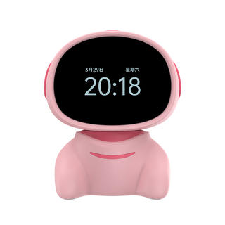 Honor’s personally selected ai learning robot, early education, puzzle and q&a, k12 learning resources, cultivating the concept of time, chinese-english translation, playing music, high-definition touch screen, diamond pink