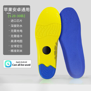 MAILV定位器儿童隐形抗菌鞋垫跟踪器定位仪追踪器痴呆老年人防走丢定位神器安卓鸿蒙gps定位器追踪器 全球精准定位【安卓鸿蒙通用*28-30码】带定位器