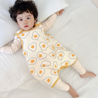 Baby belly protector autumn and winter baby belly protector artifact children's bellyband anti-cold vest sleeping pure cotton abdominal girdle men's poached omelette type a pure cotton - thin cotton sandwich 80 yards (recommended height around 70-80cm)