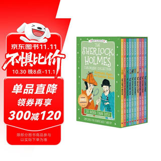 Sherlock holmes, the third volume, 10-volume set (sweet cherry publishing house), chapter bridge book, primary school extracurricular reading, imported english original