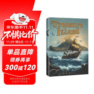 金银岛 Treasure Island 英文原版书 世界经典文学名著 中小学生课外阅读推荐 英语小说