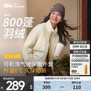 Beneunder air fleece jacket stand collar lightweight warm windproof autumn and winter women's air fleece jacket slim and comfortable cl186 original lumi l