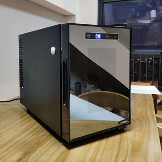 Kakaromeyuri fully automatic coffee machine electronic refrigeration milk refrigerator mc6e black