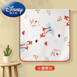 Disney type a pure cotton changing pad baby diaper newborn waterproof diaper changing pad leak-proof breathable washable large bed sheet bambi 100*150cm 2 pack