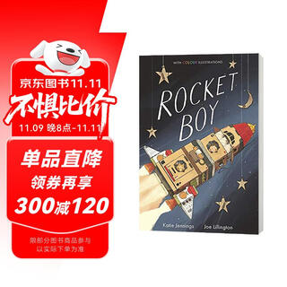 火箭男孩 Rocket Boy 进口原版 英语桥梁章节书 漫画插画故事绘本  真彩文学阅读 进口原版 英文书