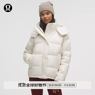 Lululemon丨wunder puff women's down jacket lw4bwrs light ivory xs /4