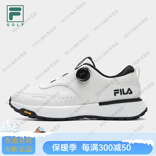 Fila xu long's same fila sneakers men's shoes 2025 winter new sports shoes m official flagship authentic ming/horse black-w 44