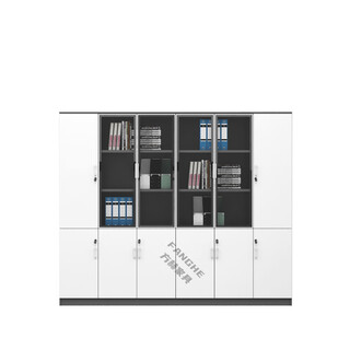 Xinquanyou glass file cabinet wooden file cabinet low cabinet locker simple modern office file high cabinet with lock shenzhen 2400.x400x2000..
