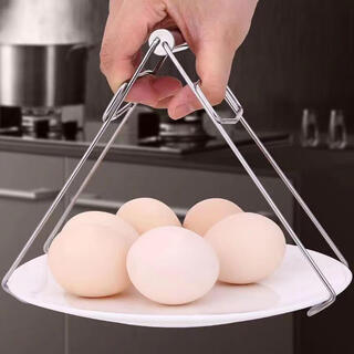 Zwilling german seiko quality household anti-scald plate lifter stainless steel multi-functional anti-scald dish and bowl clamp kitchen plate clamp kitchen small size