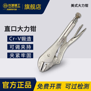 Great wall powerful pliers multifunctional straight mouth fixed pliers afterburner pliers woodworking clamp holding tool 250mm10 inch 231110
