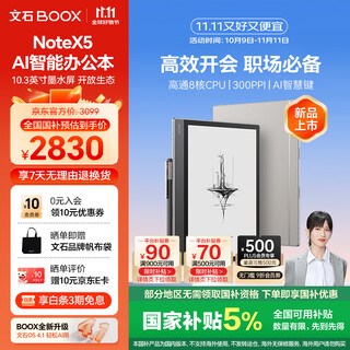 Boox aragonite e-paper book notex5 10.3-inch ink screen tablet e-book reader electronic paper ai large screen high-performance reading and writing tablet computer office book
