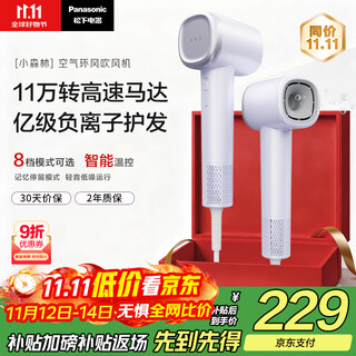 Panasonic national subsidy household high-speed hair dryer hair dryer barrel high-power quick-drying negative ion temperature control send girlfriend gift little forest eh-ne6l