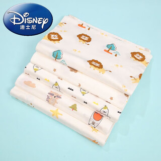 Disney newborn diaper baby thickened cotton diaper washable baby urinary ring separator diaper cotton type a mustard seed cartoon color mix and match - type a pure cotton 30*40cm 5 trial packs 1 diaper buckle free