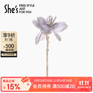 She s akiko hair accessories monet impression tulle flower hairpin antique style hairpin hairpin birthday gift for girlfriend