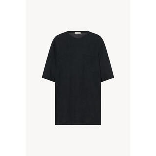 The row light luxury women 8943y916 blk t-shirt black 20 | xs