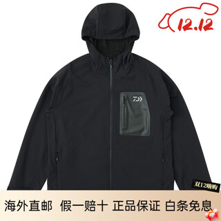 Daiwa 25 dr-1125jdj-9325 jacket waterproof fishing suit gore-tex dj-9325 black unisex m