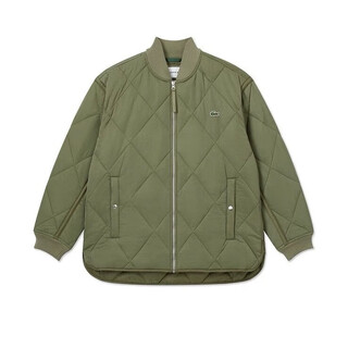 Crocodile lacoste french crocodile men's fashionable loose and comfortable cotton jacket | bh7142 khaki green s (48) 100-130jin jin equals 0.5kg