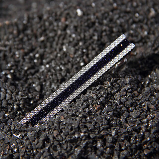 GIEVES CHARLESE璀璨星河领带夹男士轻奢星空石商务领夹高端礼盒送老公生日礼物 璀璨星河黑