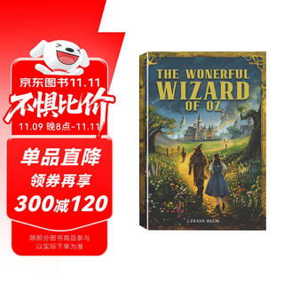 绿野仙踪 THE WONERFFUL WIZARD OF OZ 英文原版书 世界经典文学名著 中小学生课外阅读推荐 英语小说