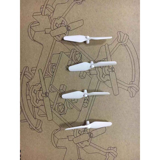 无人机diy木制拼装DIY四轴飞行器模型学校科教实验遥控飞机航模培 飞机风叶 标配