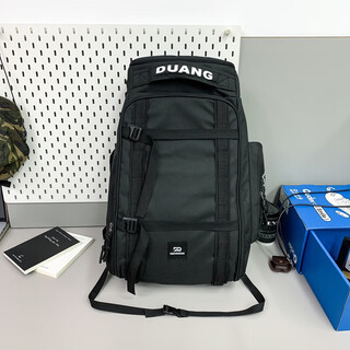 Weinuo ski backpack outdoor sports travel bag women's personalized casual backpack trendy brand workwear ski bag cycling computer black doll pendant is only for photo decoration