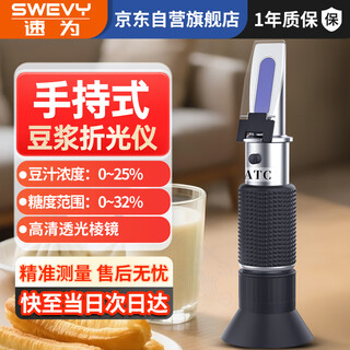 Suwei soy milk concentration meter soy milk concentration measuring instrument soy products honey baume sugar tester refractometer lmk-1