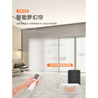 Shantou lincun electric fantasy curtain curtain shading 2025 new living room balcony bedroom gauze curtain vertical vertical blind curtain shading this product is customized, please contact customer service to place an order 1.0x1.0