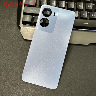 Original suitable for vivo y35 back cover mobile phone battery cover y35 5g back case back screen back cover shell magic modified case y35 ice cloud blue mobile phone back cover / shell