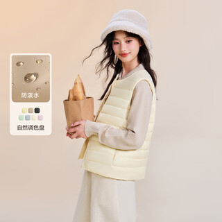 Flying in the snow 2025 classic new style basic comfortable thin down convenient short warm down vest portable and comfortable