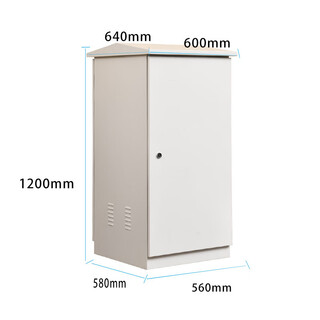 9u outdoor rainproof cabinet 12u wall-mounted waterproof cabinet 22u floor-standing weak current network cabinet 42u high-capacity cabinet anti-theft and waterproof design width 600 depth 600 height 1200 (22u floor standing 1.2 thick) 0x0x0cm
