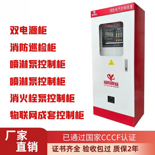 Fire pump fire hydrant pump spray pump dual power supply mechanical emergency iot water pump control cabinet fire inspection cabinet fire pump control cabinet