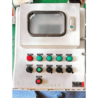 Explosion-proof distribution box touch screen control box power supply maintenance control cabinet lighting power box instrument wiring terminal box 400*500*200 (excluding small door height 60)