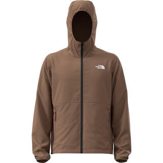 The north face men's windproof and waterproof lightweight outdoor windbreaker hooded long-sleeved windproof jacket latte s