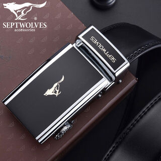 Belt men's 2025 new genuine leather automatic buckle suit pants belt men's wedding business buckle head type a - belt width 3.1cm