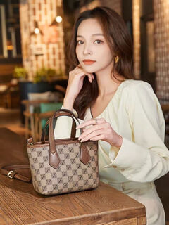 Genuine leather women's bag 2025 new vegetable basket bag bucket bag ladies hand bag feeling single shoulder crossbody small bag khaki