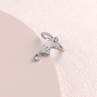 Xuping xuping jewelry simple design girls ring daily commuting gift x000851455a6 ring (open design 6# closed