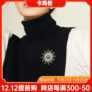 Camaron brooch, high-end women's 2025 new trendy temperament niche design suit corsage exquisite suit pin accessories temperament brooch + brand exquisite gift box