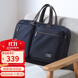 Golf (golf) business briefcase men's multi-compartment handbag men's 15.6-inch laptop bag for boyfriend and father