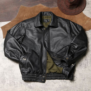 90's vintage hong kong style men's and women's leather jackets wide version loose genuine leather jacket soft thin cowhide dad style leather jacket black xl xl145jin jin is equal to about 0.5 kg